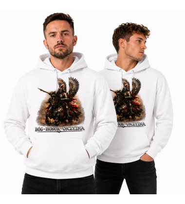 BLUZA Z KAPTUREM PATRIOTYCZNI BHO HUSARIA